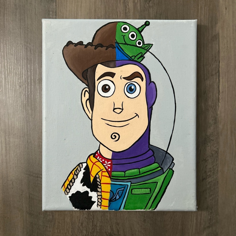 Toy Story Canvas Art, 8x10”